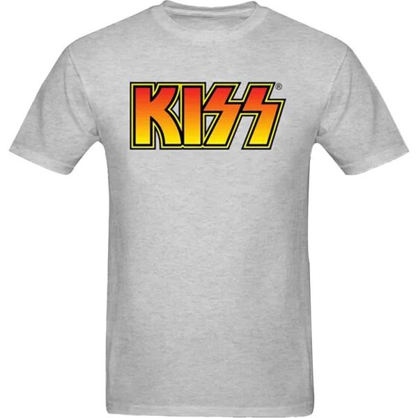 Kiss - Maglietta "Vintage Classic"" Per Uomo/Donna Unisex RO6037 (Xl) (Grigio)"-image