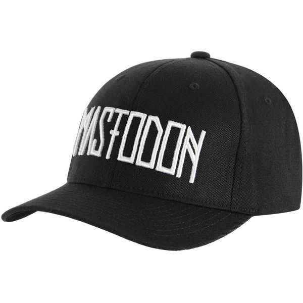 Mastodon - Cappellino Da Baseball Per Uomo/Donna Unisex RO6055 (Taglia Unica) (Nero/Bianco)-image