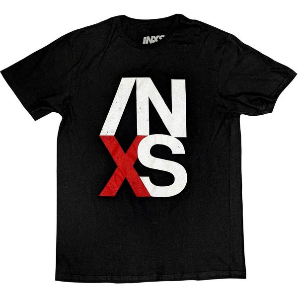 Inxs - Maglietta "Us Tour"" Per Uomo/Donna Unisex RO9081 (L) (Nero)"-image