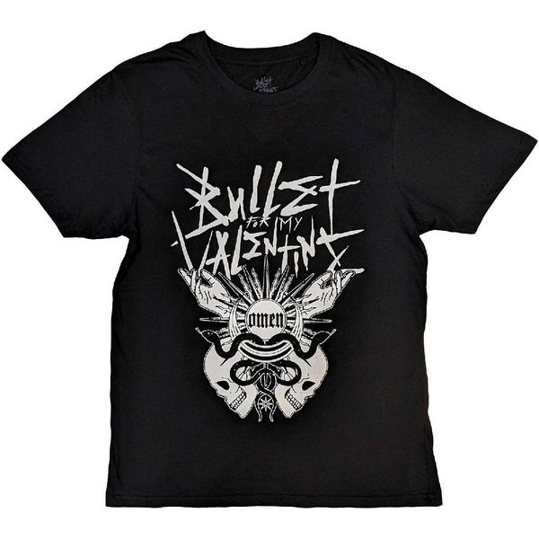 Bullet For My Valentine - Maglietta "Omen"" Per Uomo/Donna Unisex RO9136 (Xl) (Nero)"-image
