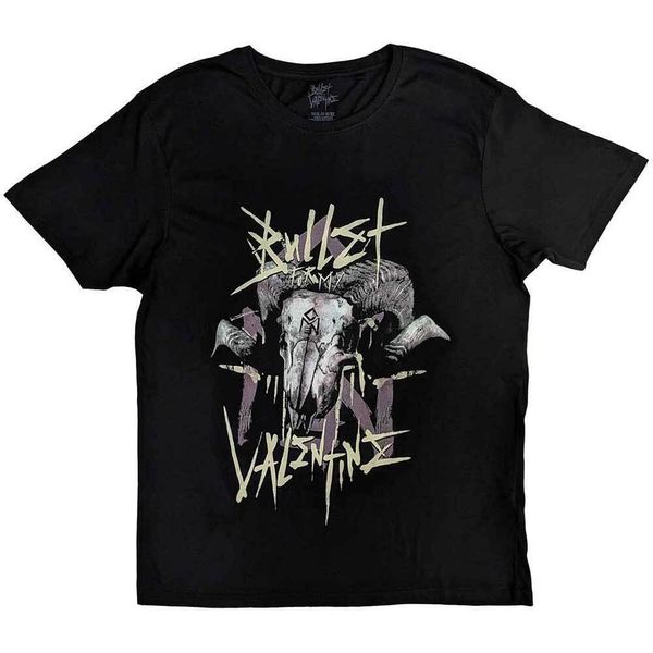 Bullet For My Valentine - T-Shirt Con Stampa Sul Retro Per Uomo/Donna Unisex RO9203 (S) (Nero)-image