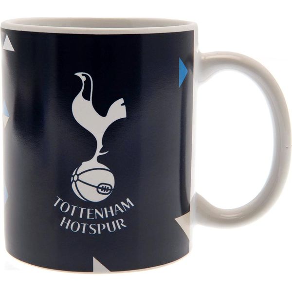 Tottenham Hotspur Fc - Tazza Da Caffè, Crest TA11123 (Taglia Unica) (Navy/Bianco)-image