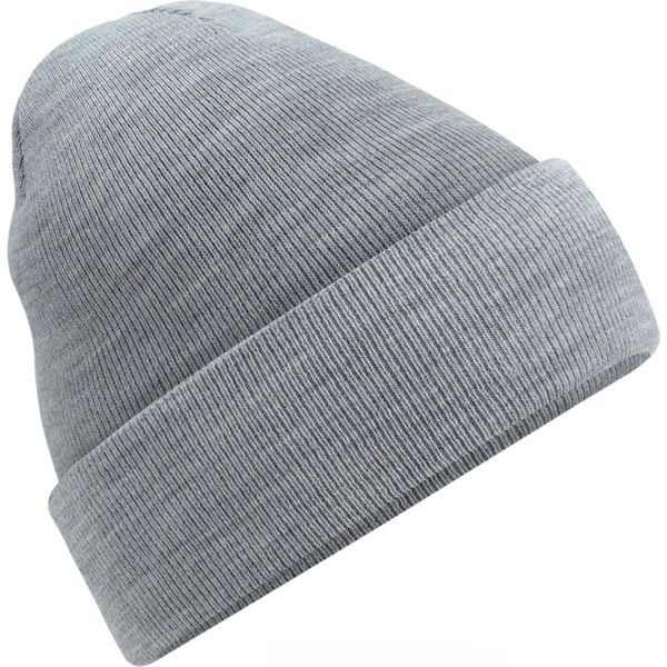 Cappello A Maglia Unisex Beechfield Per Adulti BC3954 (Taglia Unica) (Grigio Cenere)-image