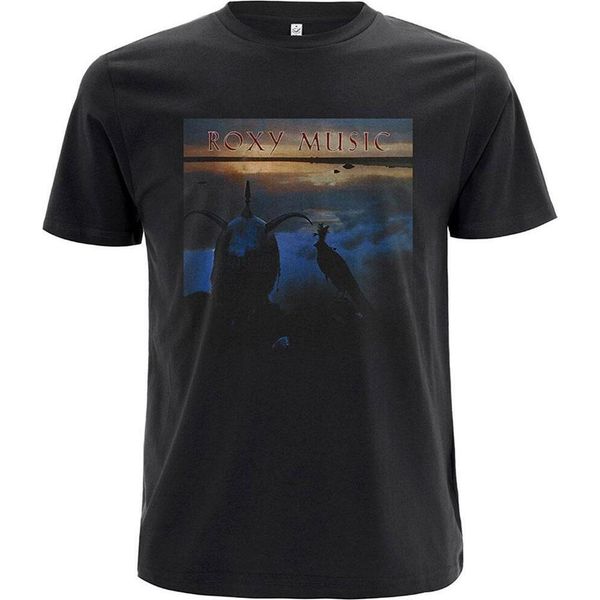 Roxy Music - Maglietta "Avalon"" Per Uomo/Donna Unisex RO8998 (S) (Nero)"-image