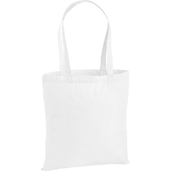 Westford Mill - Borsa Della Spesa "Premium"", Cotone BC5288 (Taglia Unica) (Bianco)"-image