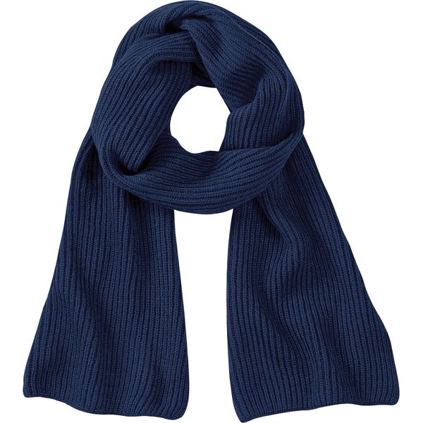 Beechfield - Sciarpa "Metro"" Per Uomo/Donna Unisex BC5296 (Taglia Unica) (Blu Scuro)"-image