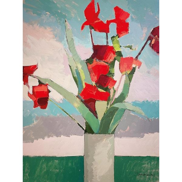 Paul Donaghy - Leinwanddruck "Iris Rossi"" PM6533 (40 Cm X 30 Cm) (Bunt)"-image