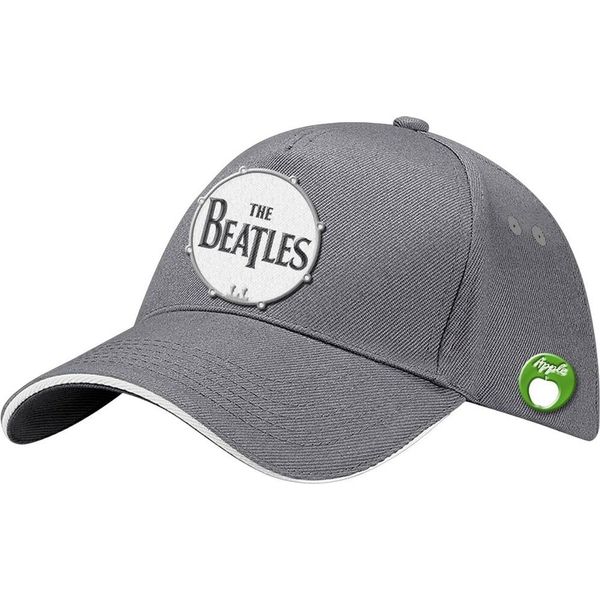 The Beatles - Cappellino Da Baseball Per Uomo/Donna Unisex RO6101 (Taglia Unica) (Grigio/Bianco)-image