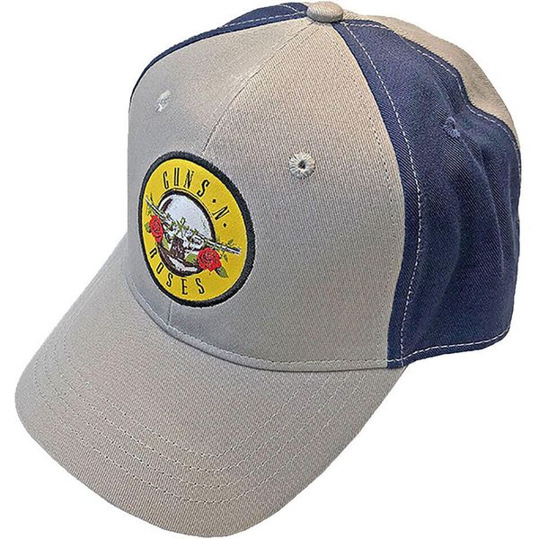Guns N Roses - Cappellino Da Baseball Con Logo Per Uomo/Donna Unisex RO6196 (Taglia Unica) (Grigio/Blu)-image