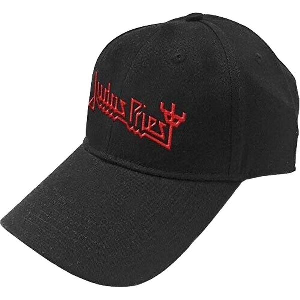 Judas Priest - Cappellino Da Baseball Con Logo Per Uomo/Donna Unisex RO6198 (Taglia Unica) (Nero/Rosso)-image