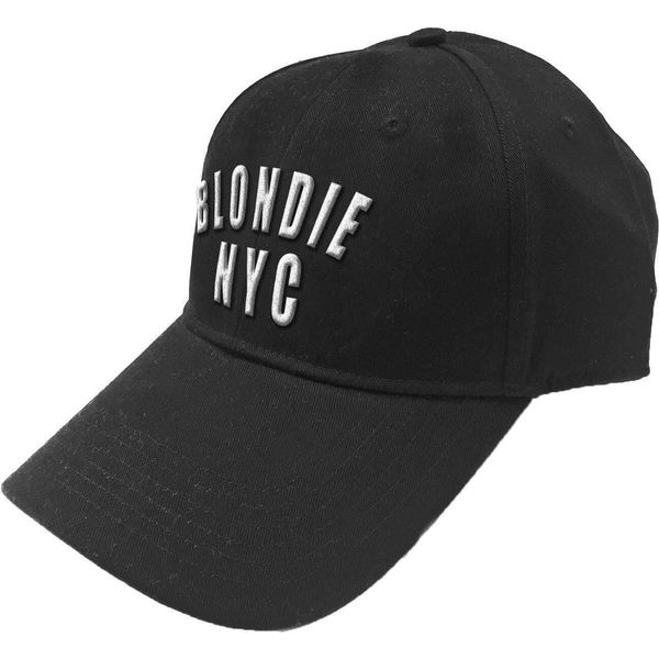 Blondie - Cappellino Da Baseball "Nyc"" Per Uomo/Donna Unisex RO6200 (Taglia Unica) (Nero/Bianco)"-image