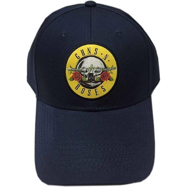 Guns N Roses - Cappellino Da Baseball Con Logo Per Uomo/Donna Unisex RO6204 (Taglia Unica) (Blu Navy)-image