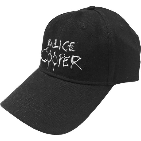 Alice Cooper - Cappellino Da Baseball Per Uomo/Donna Unisex RO6243 (Taglia Unica) (Nero/Argento Sonoro)-image