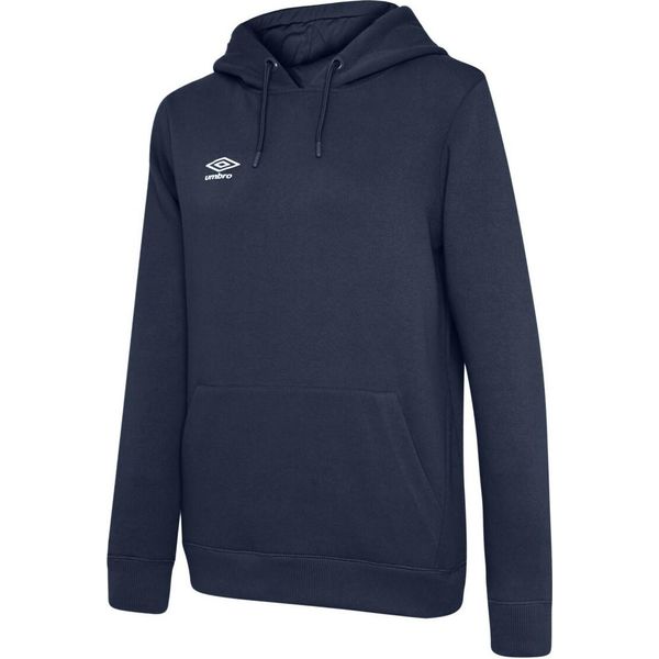 Umbro - Felpa Con Cappuccio "Club Leisure"" Da Donna UO104 (Xl) (Blu/Bianco)"-image