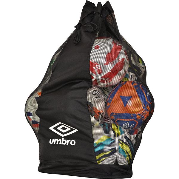 Umbro - Borsa Da Calcio, Logo UO1190 (Taglia Unica) (Nero/Bianco)-image