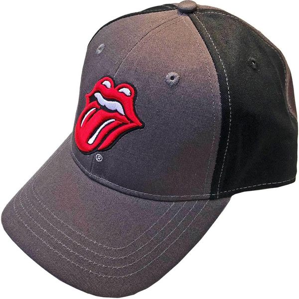 The Rolling Stones - Cappello Da Baseball "Classic Tongue"" Per Uomo/Donna Unisex RO6430 (Taglia Unica) (Antracite/Nero)"-image