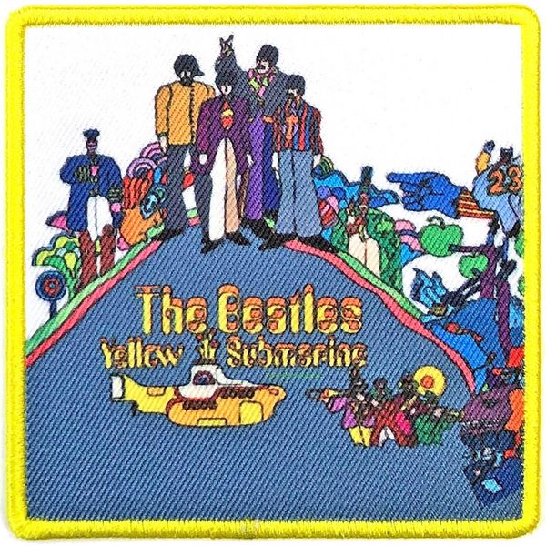 The Beatles - Misura Standard - Toppa Da Stirare "Yellow Submarine"" - Poliestere RO6634 (Taglia Unica) (Multicolore)"-image