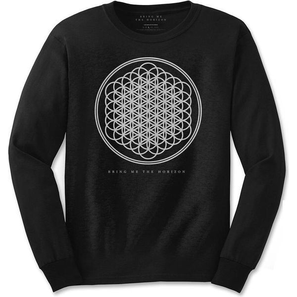 Bring Me The Horizon - Maglietta "Sempiternal"" Uomo/Donna Unisex Manica Lunga RO6645 (Xxl) (Nero)"-image