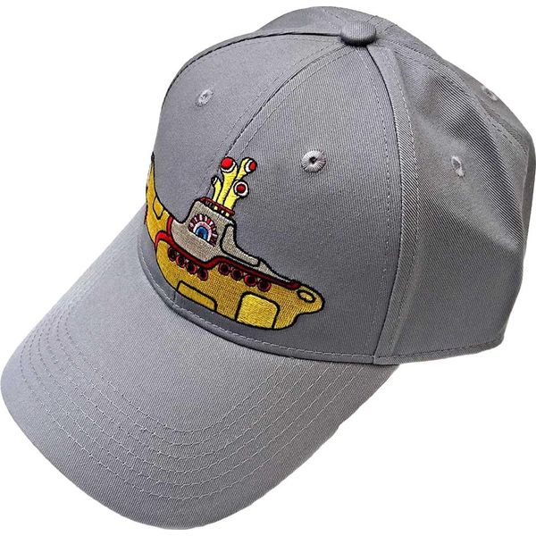 The Beatles - Cappellino Da Baseball Per Uomo/Donna Unisex RO6648 (Taglia Unica) (Grigio/Giallo)-image