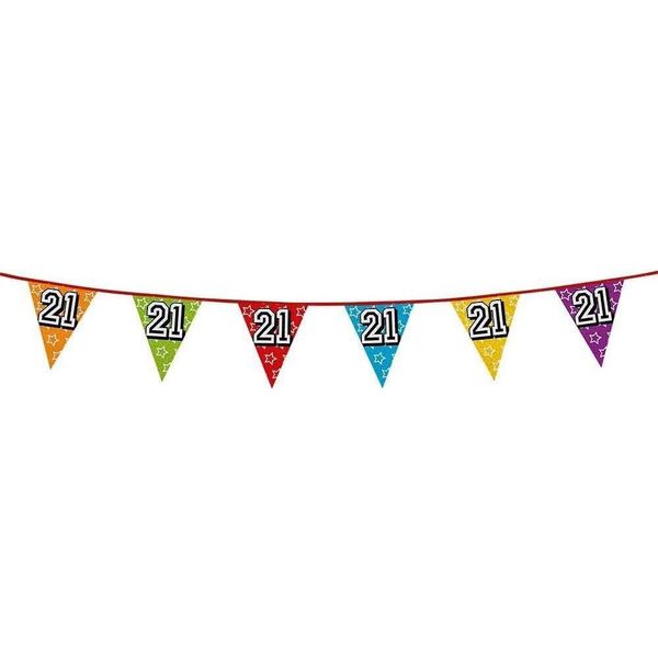 Boland - Bandiere, 21° Compleanno - Foil SG26706 (Taglia Unica) (Colorato)-image