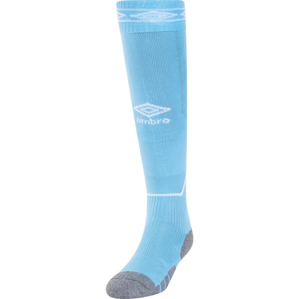 Umbro - Calzettoni Da Calcio "Diamond"" Per Bambini UO163 (31 Eu - 34 Eu) (Azzurro/Bianco)"-image