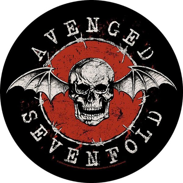 Avenged Sevenfold - Cranio - Toppa RO6730 (Taglia Unica) (Nero/Rosso/Bianco)-image