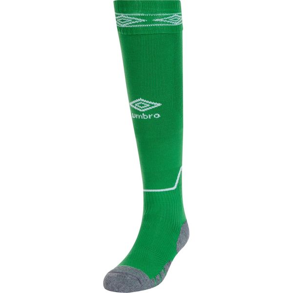 Umbro - Calzettoni Da Calcio "Diamond"" Per Bambini UO163 (31 Eu - 34 Eu) (Emerald/White)"-image