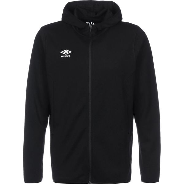 Umbro - Felpa Con Cappuccio "Pro"" Da Uomo UO203 (3XL) (Nero/Bianco)"-image