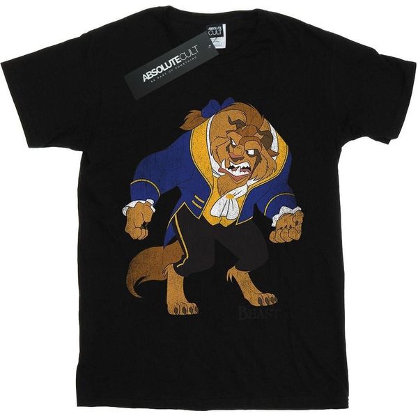 Disney - Maglietta "La Bella E La Bestia"" Per Ragazzi BI49729 (152-158) (Nero)"-image