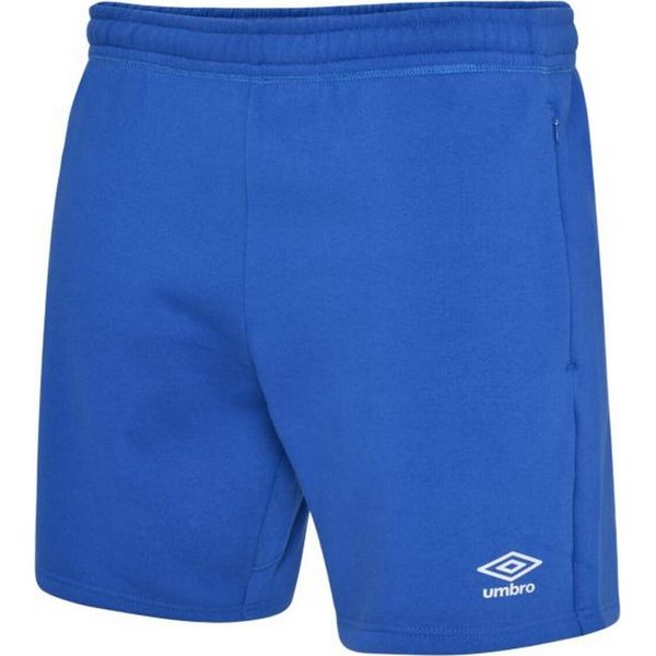 Umbro - Pantaloncini "Club Leisure"" Per Bambini UO329 (128) (Blu Reale/Bianco)"-image