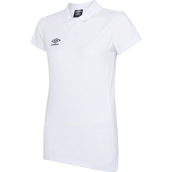 Umbro - Polo "Club Essential"" Da Donna UO841 (40 De) (Bianco/Nero)"-image