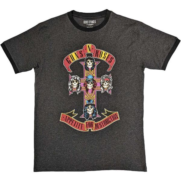 Guns N Roses - Maglietta "Appetite For Destruction"" Per Bambini/Donne Unisex RO9164 (M) (Anthrazit)"-image