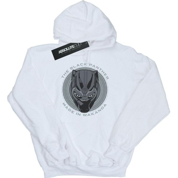 Black Panther - Felpa Con Cappuccio " Wakanda"" Per Uomo BI1655 (M) (Bianco)"-image