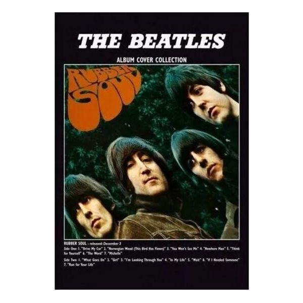 The Beatles - Cartolina "Rubber Soul"", Formato Standard RO9088 (Taglia Unica) (Colorato)"-image