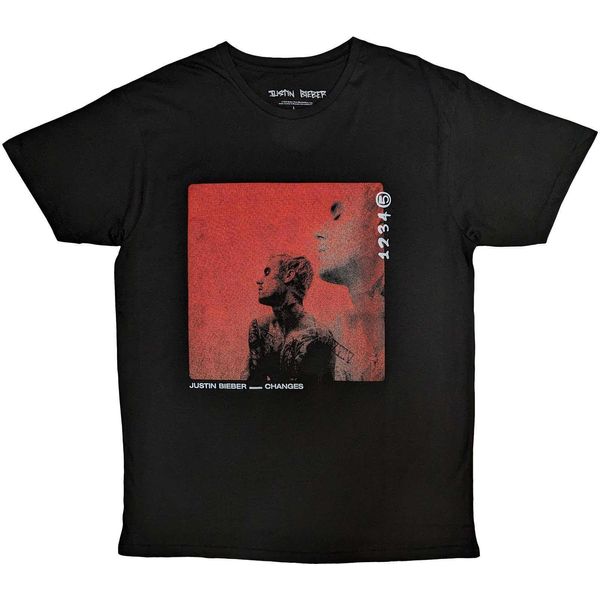 Justin Bieber - Maglietta "Changes"" Per Uomini/Donne Unisex RO9118 (Xxl) (Nero)"-image