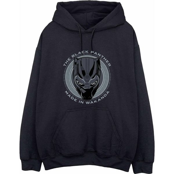 Black Panther - Felpa Con Cappuccio " Wakanda"" Da Uomo BI1655 (Xxl) (Nero)"-image