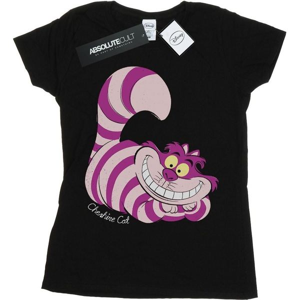 Alice Nel Paese Delle Meraviglie - Maglietta Da Donna BI380 (Xs) (Nero)-image