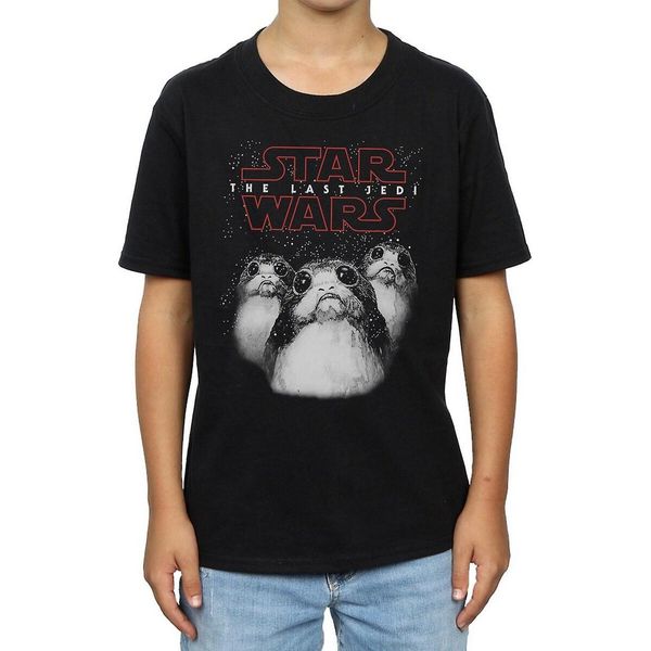 Star Wars: Gli Ultimi Jedi - Maglietta Per Ragazzi BI1093 (152-158) (Nero)-image