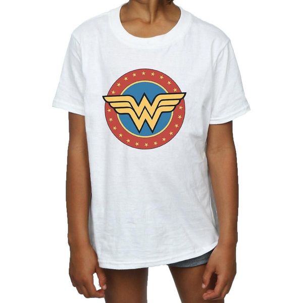 Wonder Woman - Maglietta Per Bambina BI1019 (128) (Bianco)-image