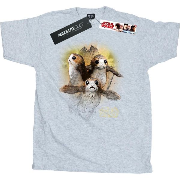Star Wars: Gli Ultimi Jedi - Maglietta Da Uomo BI1181 (S) (Grigio)-image