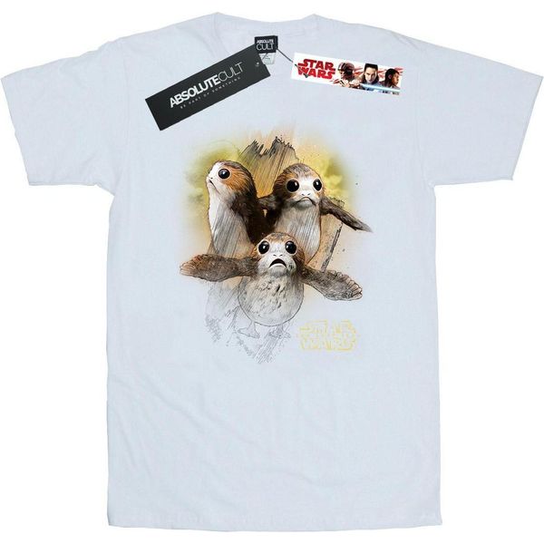 Star Wars: Gli Ultimi Jedi - Maglietta Da Uomo BI1181 (M) (Bianco)-image
