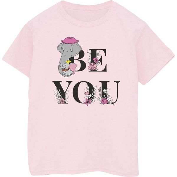 Disney - Maglietta "Be You"" Per Bambina BI15175 (128) (Rosa Baby)"-image