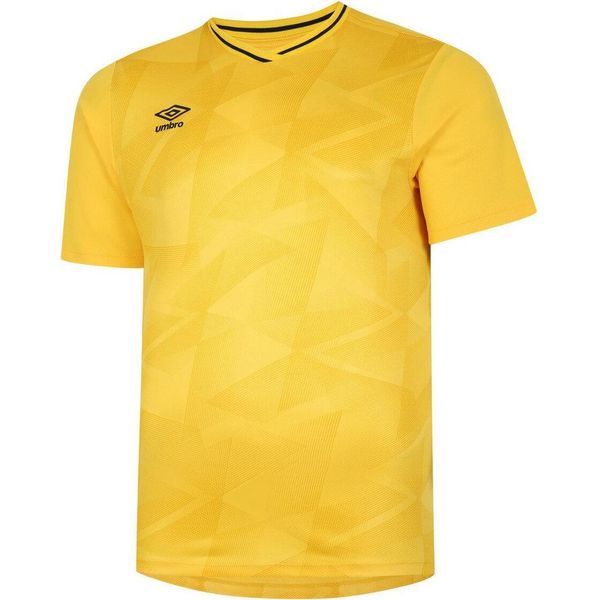 Umbro - Maglia Manica Corta "Triassic"" Uomo UO1894 (Xl) (Giallo/Giallo Impero)"-image