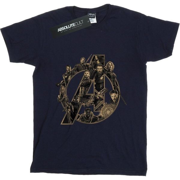Avengers Infinity War - Maglietta Da Donna BI550 (S) (Blu Navy)-image