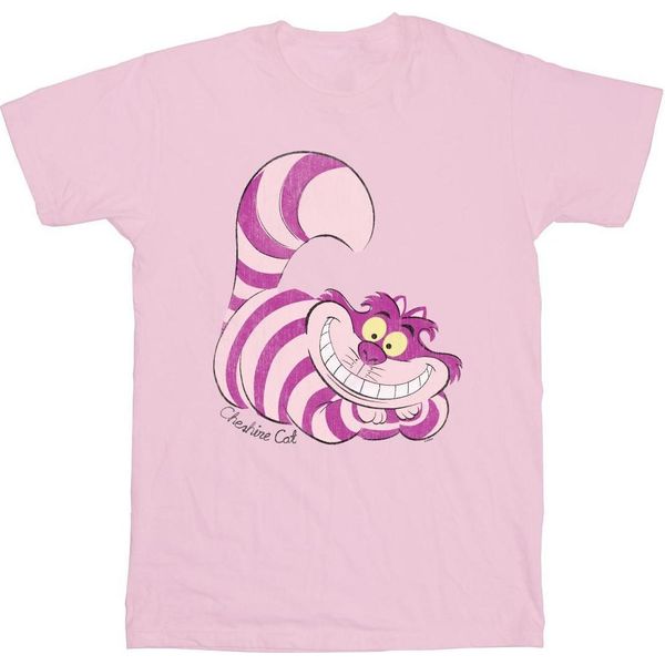 Alice Nel Paese Delle Meraviglie - Maglietta Da Donna BI379 (S) (Rosa Baby)-image