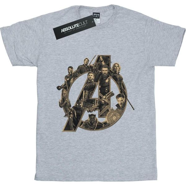 Avengers Infinity War - Maglietta Da Donna BI550 (S) (Grigio)-image