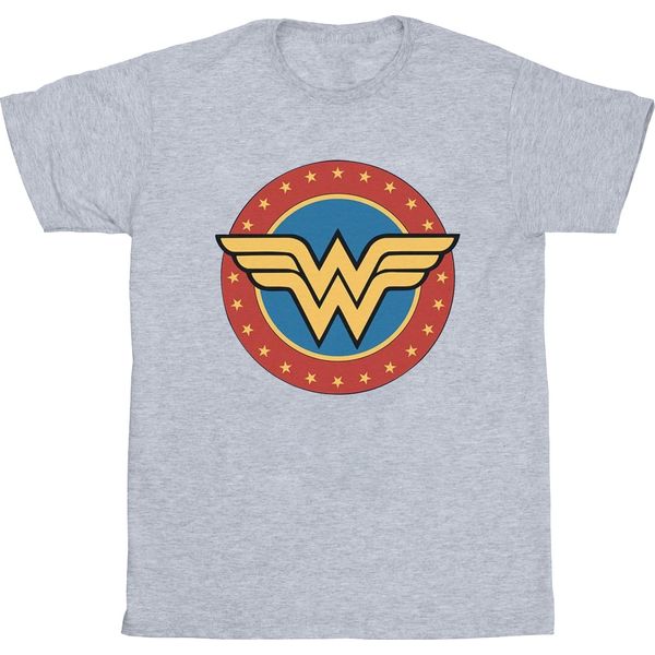 Wonder Woman - Maglietta Per Bambina BI1019 (128) (Grigio)-image