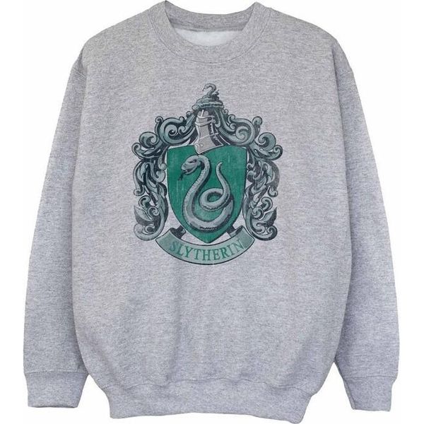Harry Potter - Felpa "Serpeverde"" Da Ragazzo BI2095 (128) (Grigio)"-image