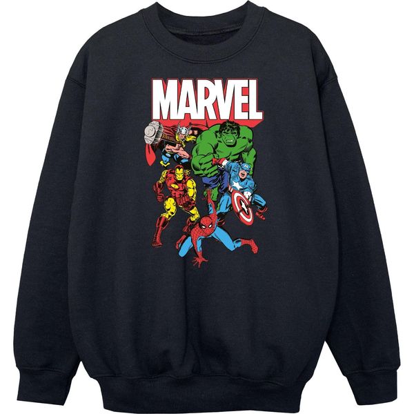 Marvel Avengers - Felpa Per Ragazzi BI2176 (116) (Nero)-image