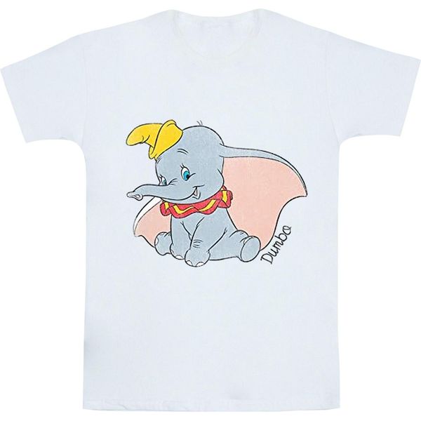 Dumbo - Maglietta "Classic"" Per Bambina BI477 (152-158) (Bianco)"-image